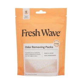 Fresh Wave Orange Odor Eliminating & Deodorizing Packs | Bag of 6