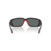 ARNETTE Men's An4355 Taggit Sunglasses, Dark Grey/Red Rubber/Polarized Dark Grey,