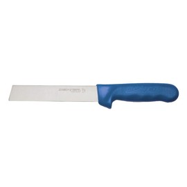 Dexter Sani-Safe Stainless Steel Produce Knife with Blue Polypropylene Handle - 6"L Blade