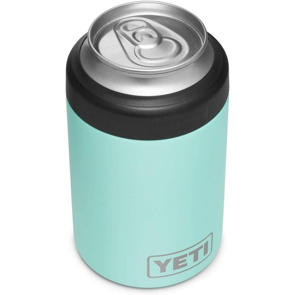 YETI Rambler Colster, Stainless Steel, Can Insulator, Drinks Holder, Seafoam,