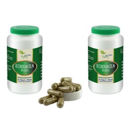 VITAIDEAL VEGAN® Echinacea root (purple coneflower root) "SPAR-POT" 2 x 360 vegetable capsules 450 mg each, purely natural without additives