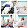 ENLUNTRA Medical Bed Restraint Strap for Elderly，Anti-Fall Waist Belt for