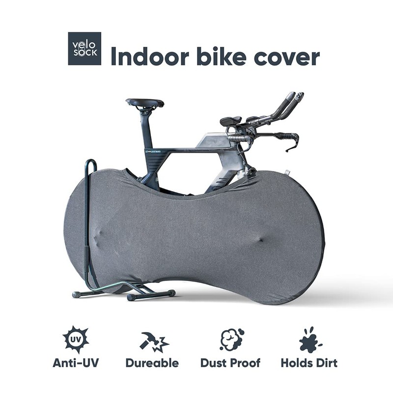 Velo Sock Unisex Adult Iced Bubbles Bike Cover, One Size