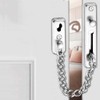 WCHOSOZH Stainless Steel Door Chain Lock, Security Door Latch Lock