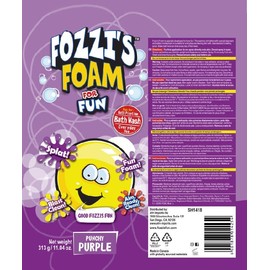 FOZZI'S NEW Foam Soap Aerosol for Kids Punchy Purple,(Grape)11.04 oz (313gm) Pack of 3