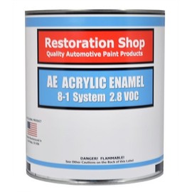 Restoration Shop - Teal Green Metallic Acrylic Enamel Auto Paint - Gallon Paint Color Only - Professional Single Stage High Gloss Automotive, Car, Truck, Equipment Coating, 2.8 VOC