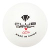 Carlton Unisex Club Table Tennis Balls 6 Pack White One