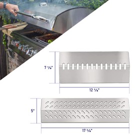 YOUFIRE Bull Grill Replacement Parts for Bull 16631 16520 Heat Shield, Angus 4 Burner 47629, Brahma, Cal Flame G4 Outlaw, Flame Tamer for Angus, Brahma, 7 Burner Premier Bull Grill