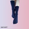 Dafi soft 6 Pairs Womens Socks, Stripe Dots Plain Assorted,