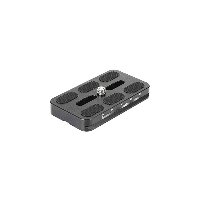 Leofoto LHC-60 60mm Screw-Knob Clamp, with Plate, ARCA/RRS Ball Head