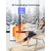 CLEVAST Smart Space Heater for Indoor Use, 1500W Fast Heating