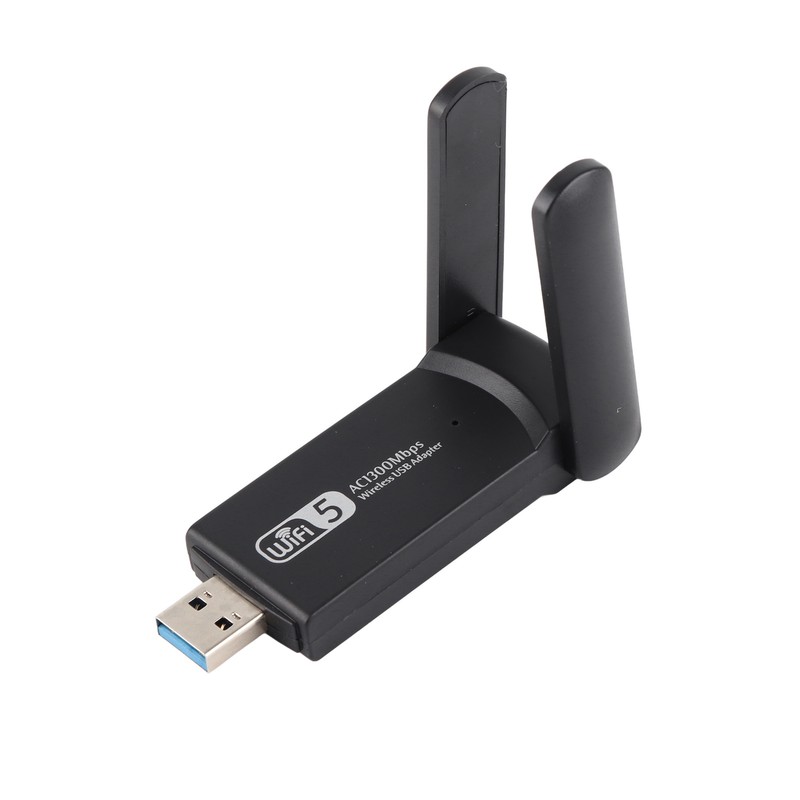WiFi Adapter Wireless Dual Band 5.8G/2.4G 1300M Mini USB 3.0