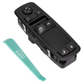 Rldym Driver Side Master Power Window Switch 04602627AG for 2008-2011 Chrysler Town & Country, for 2008 2009 2010 2011 Dodge Grand Caravan Replaces 4602627AC, 4602627AD, 4602627AE, 4602627AF