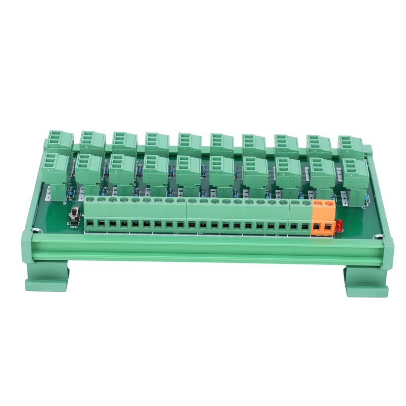 Terminal Block 3Wire 20Channel Capture Card DIN Rail Switch Control