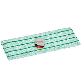 Okaei 1 x Mop Cover (40 cm), Floor Mop Cover for Dry and Wet Cleaning, Floor Mop Cover for All Standard Mop Holders and Presses, High-quality Wiper Cover, Green