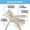 Delta Children Little Folks 2-in-1 SlimFold High Chair for Babies