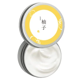 Sakura & Natural Fragrance Cream, 1.2 oz (35 g), Yuzu Scent, Perfume, Kneaded Perfume, Moisturizing, Cream, Unisex