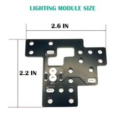 NPSNGSJY Light Module 6 High Mod for Gm Compatible With Gmc Chevy Silverado Sierra 1500 2500 3500 Classic 2003-2007 Fog Lights Low Beams And High Beams Lamp On Simultaneously