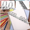 Operitacx Binder Mechanism A6 5 A6 Replacement for Ring Binder