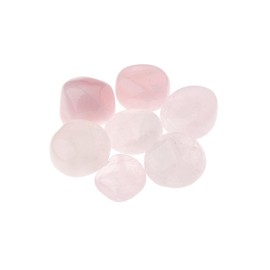 NKlaus 300 g Rose Quartz Gemstone 30-40 mm Healing Stones Delicate Pink Mineral Decoration 14683