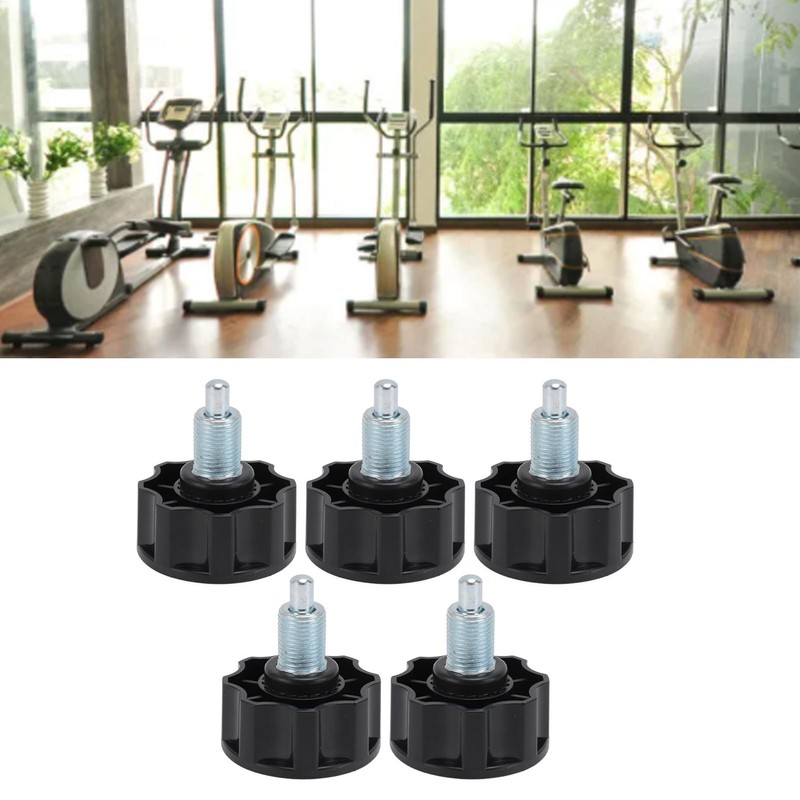 5PCS Fitness Equipment Ball Knob M16 Pull Pin Spring Knobs