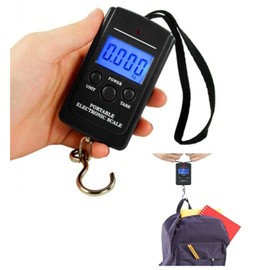 MORWIN Digital Luggage Scale, Digital Portable Handheld Scale For Travel & To Avoid Overweight Fee At Airport 40kg Max Capacity.