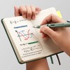 RETTACY Pocket Notebook A6 Mini Notepad 2 Pack Small Hardcover