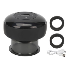 Smart Cupping Device 12gears Wireless Rechargeable Hot Compress High Suction Vacuum Electric Cupping Massager