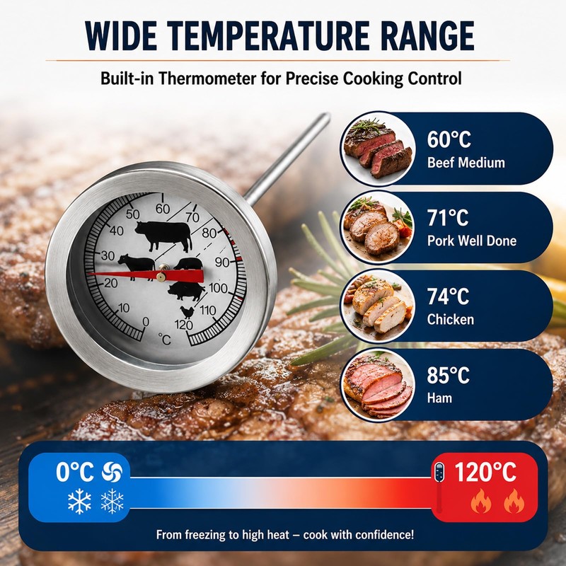 Meat Press Mold, Stainless Steel Ham & Deli Meat Maker