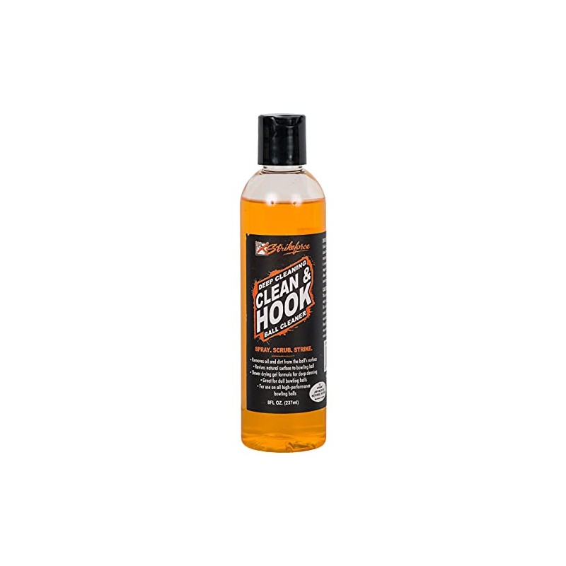 KR Strikeforce Bowling Ball Cleaners Clean & Hook Orange 8oz