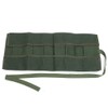 10 Pockets Canvas Spanner Wrench Tool Roll Up Storage Bag