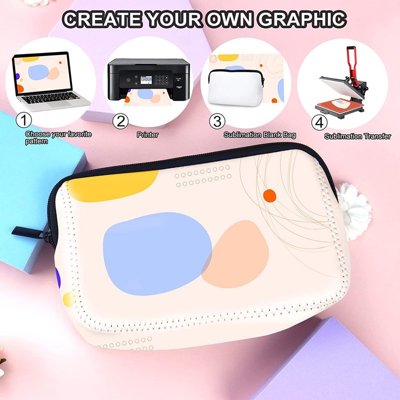 32 Pcs Sublimation Blanks Products Double Sided DIY Sublimation Heat