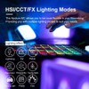 Aputure AL-MC RGB On-Camera Video Light, TLCI/CRI 95+, 3200-5600K Adjustable,