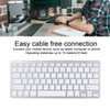 Wireless Bluetooth Keyboard Portable Compact Ultra Thin Bilingual Universal for