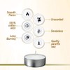 L'ner Tea Light Candles – Set of 300 Unscented Tea
