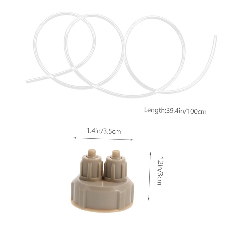 Sosoport DIY Co Generator for Aquarium Portable Co Reactor Bottle
