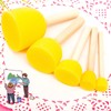 5 PCs Foam Stencil Stippling Brush // Sponge Stippler //
