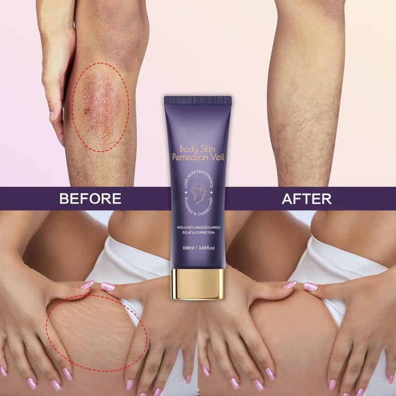 Crema Correctora Corporal, Para Cubrir Tatuajes Y Cicatrices