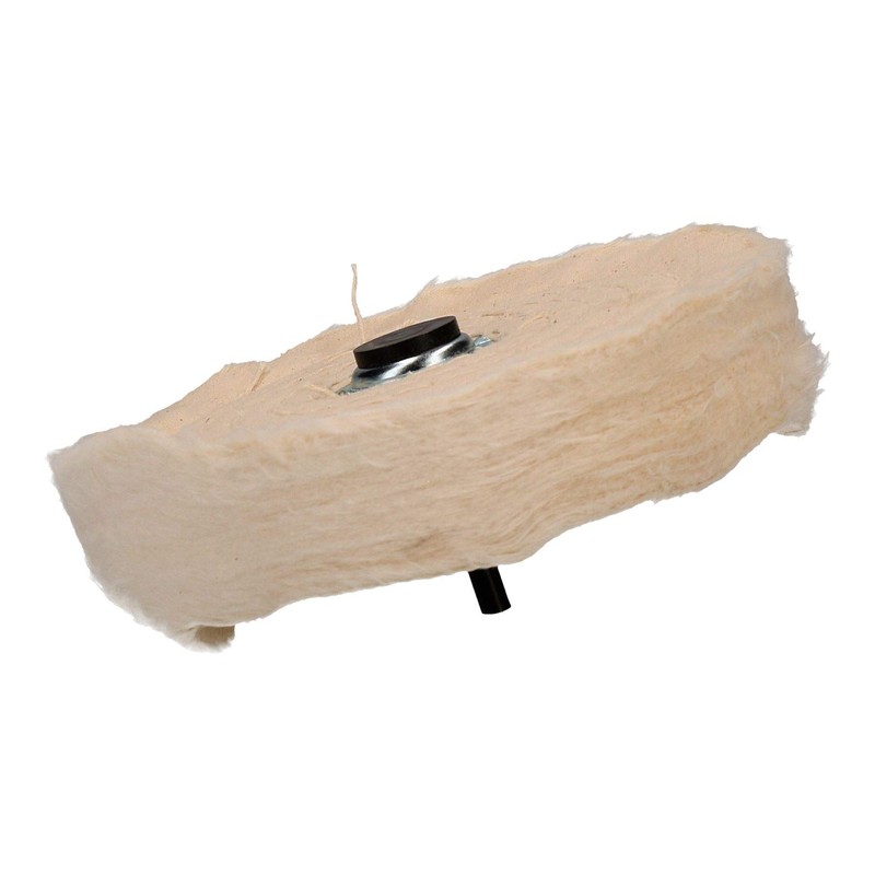 6" 150mm Soft Polishing Buffing Mop Cleaning Wheel with 6mm