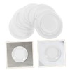KONTONTY Pack Dust Window Blocker Air Conditioner Cover Round Wall