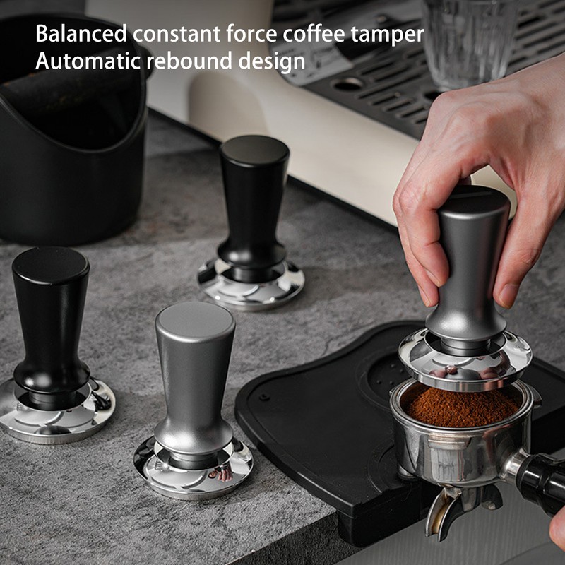 304 Stainless Steel Tamper for Coffee Grounds Precise Tamping Reusable