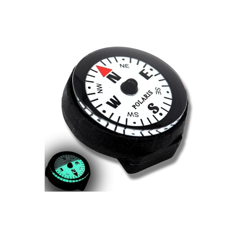 POLARIS Waterproof Micro Compass 2 Models/Watchband Compass or EDC Compass