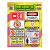 Spherewerx Zombie Danger Signs Magnet Set