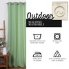 Best Home Fashion Oxford Anti-Rust Silver Grommet Curtains- Set of