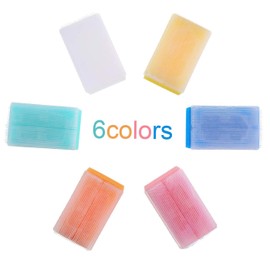 Pack of 6 Baby Bath Sponge, Sensory Brush, Massage Sponge Newborn, Sterile Bath Sponge, Double-Sided Brush, for Babies, Bathing, 2-in-1 Cleaning Brush, Body Brush