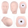 Makeup Practice Head, 1 Piece Improved Practice Mannequin Training Head