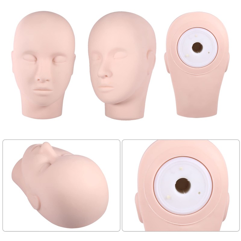 Makeup Practice Head, 1 Piece Improved Practice Mannequin Training Head