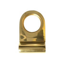 Merriway BH02580 Victorian Door Cylinder Pull - Polished Brass