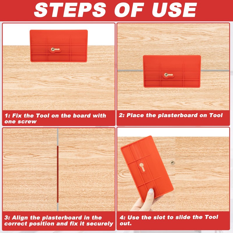 10 Pcs Drywall Fitting Tool Support The Plaster Board in