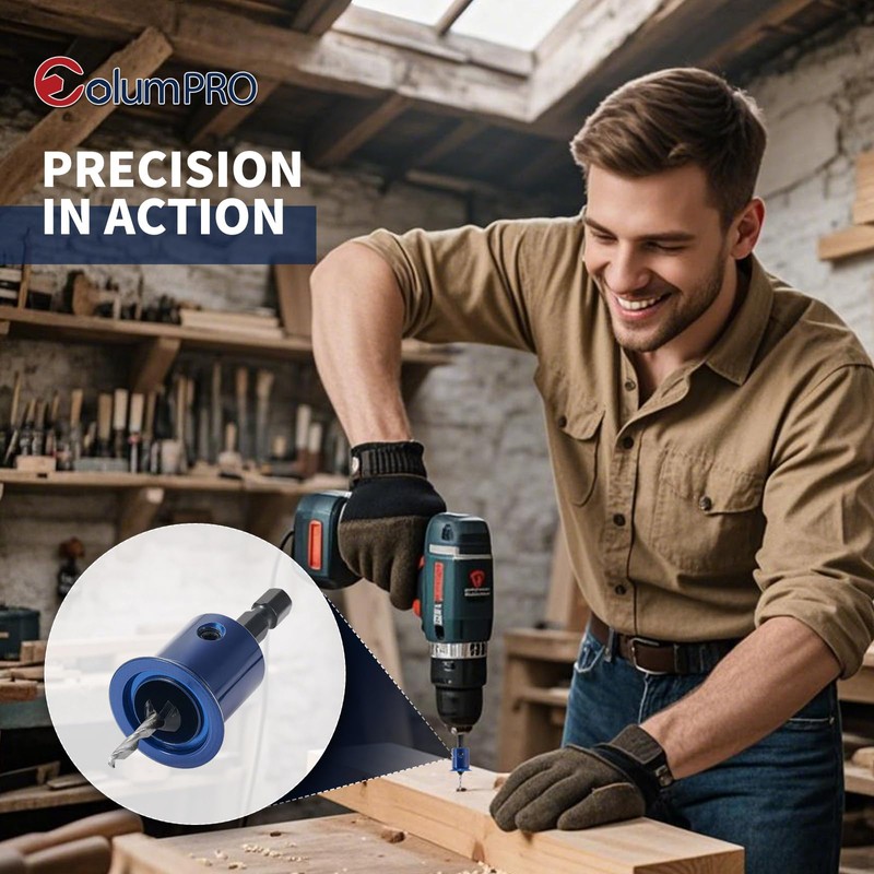 ColumPRO 3.2 * 8 HSS Countersink Drill Bit for Wood